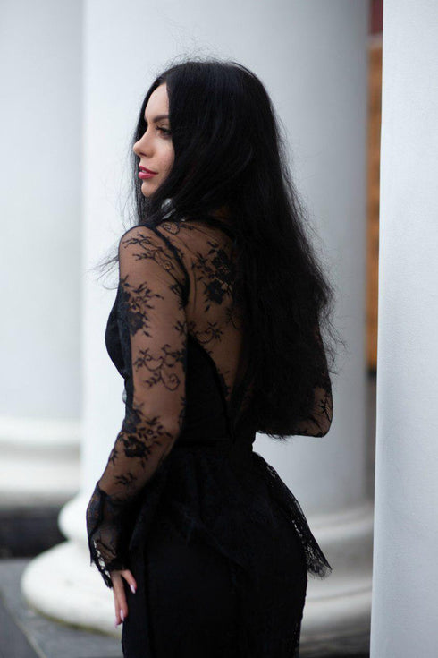 Lace dress Long evening gown